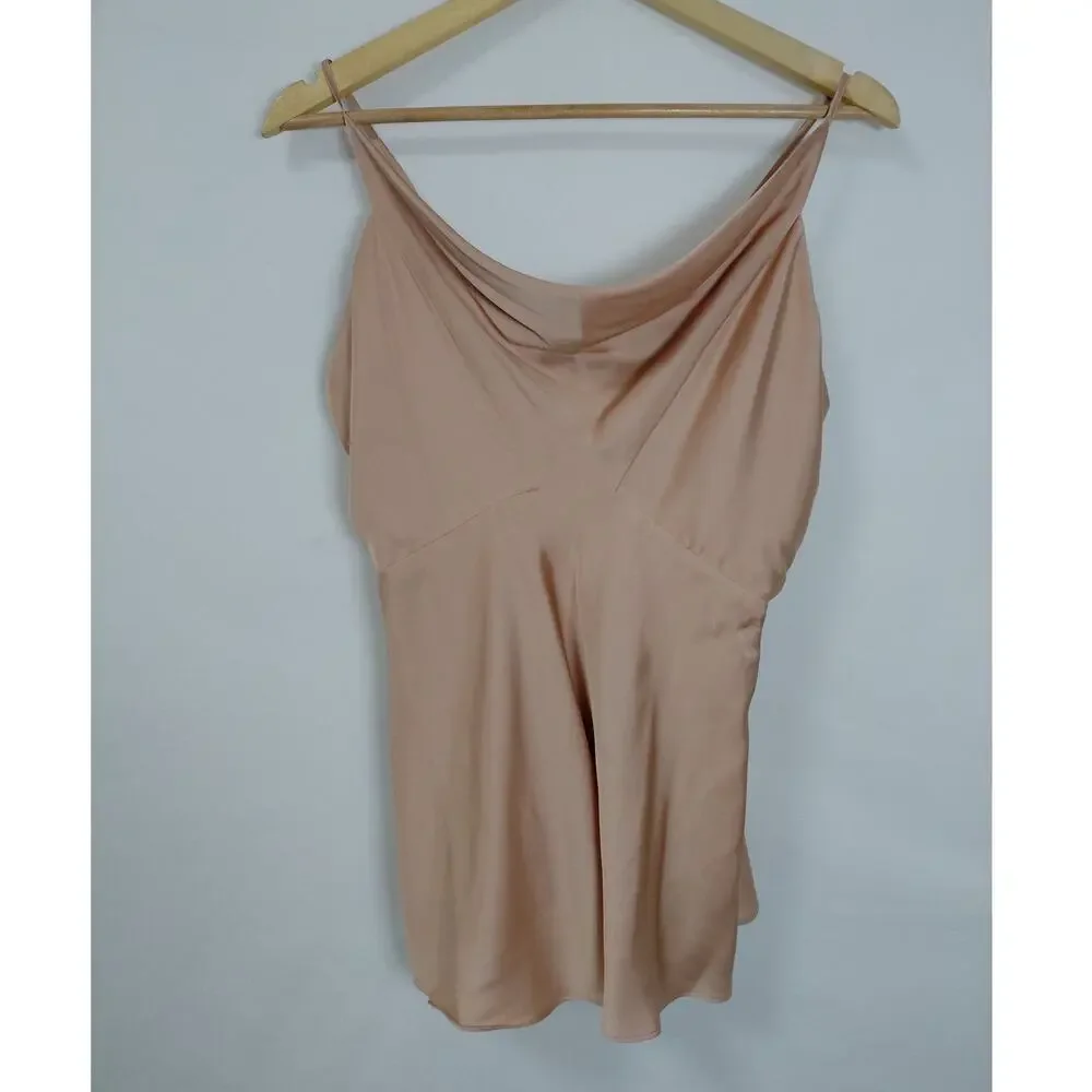 NWT Express Pink Lined Tank Women Size M